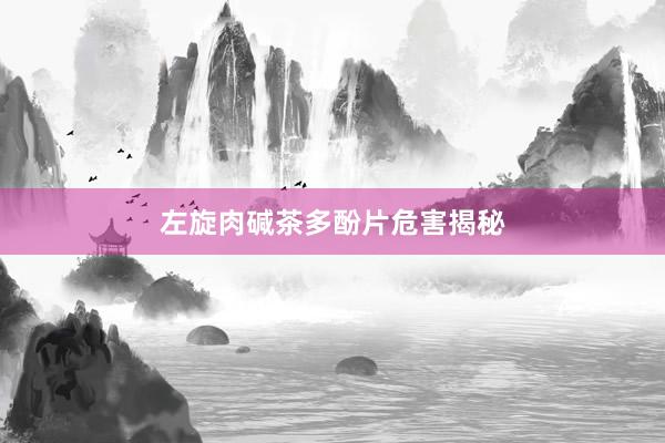 左旋肉碱茶多酚片危害揭秘